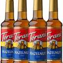 Torani Syrup, Hazelnut, 25.4 Ounces (Pack of 4)