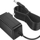 24V 1A Switching Power Supply Adapter 100-240V AC to DC 24V 1A Power Supply, 10ft DC Extension Power Cord with 5.5mm x 2.5/2.1mm DC Plug [10ft Extra Long Cord]