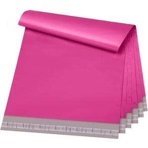 Metronic Poly Mailers 10x13 80Pcs, Large Shipping Bags for Clothing  Strong Adhensive Mailing Bags for Small Business, Shipping Envelopes, Tear-resistant Packing Bags in Pink