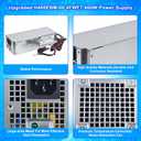 Upgraded H460EBM-00 4FWF7 460W Power Supply D460E001P PSU Compatible with Dell Optiplex 3050 5050 5060 5090 7050 7060 7070 7080 7090 XPS 8940 MT H460EGM-00 L460EBM-00 H460EBM-00 Power Supply