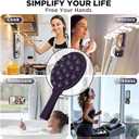 for iPhone 16 Pro Max Silicone Case Soft Protective Shockproof Magnetic Case Compatible MagSafe iPhone 16 Pro Max 6.9" Silicones Phone Case (Dark Purple)