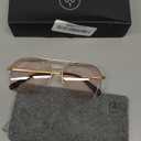 LOOK OPTIC MUSE Tinted Reader - Stylish Unisex Full Lens Reading Glasses, Prescription-Quality