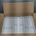 Thin Glass Cylinder Vases 2.5''/3.3'' Diameter 2mm Wall Thickness Clear Flowers Vase Hurricane Floating Candles Holders for Table Centerpieces Wedding Decor(2.5'' X 5'',6'',8'',36 Pcs)