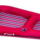 Aqua Luxury Water Pool Lounge – Extra Large – Inflatable Pool Floats for Adults with Headrest, Backrest, Footrest & Cupholder – Multiple Colors/Styles