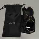livho 2025 Trendy Oval Sunglasses - Stylish Polarized Shades for Everyday - Retro Metal Frames