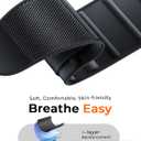 Medical-Grade Work Back Brace with Adjustable Shoulder Straps [Stronger Support & Breathable Mesh] Lower Back Support Belt for Men Women - Pain Relief for Lifting, Warehouse, Construction & Moving (Black, XXXL)