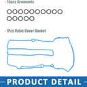 Engine Cylinder Valve Cover Gasket VS50807R VS50710 55573747 Valve Cover Gasket Set for Buick Encore 2013-2016