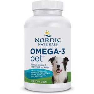 Nordic Naturals Omega-3 Fish Oil for Dogs with EPA + DHA - 120 Count