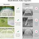 Raynesys Instant Pop Up Sport Tents for Outside Sports Events, Fishing | Pop up Sports Pods Fits, Bubble Tent with Spacious Interior, Good Visibility, Beige, For 4 Person