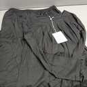 Anymeet Womens Pajama Sets Fall Winter Long Sleeve 2 Piece Sleepwear Soft Lounge Outfits with Pockets (Large, Black)