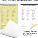 (20-Pack) Detailed Driver's Vehicle Inspection Report Book Format, 2-Ply Carbonless, 31 Sets of Forms per DVIR Log Book for Truck Drivers, 5.8" x 8.3"