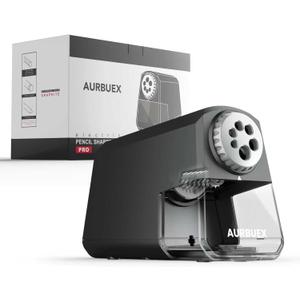 Heavy Duty Electric Pencil Sharpener  6-Hole for 6-12mm Pencils, Auto Start/Stop, Fast 4s Sharpening, Zinc Alloy Blade, 10,000+ Sharpenings  Ideal for Classroom, Office & Art Use(S260)