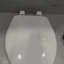 Little2Big Toilet Seat with Built-In Potty Training Seat, Slow Close, Durable Plastic, Made in USA, ROUND, White