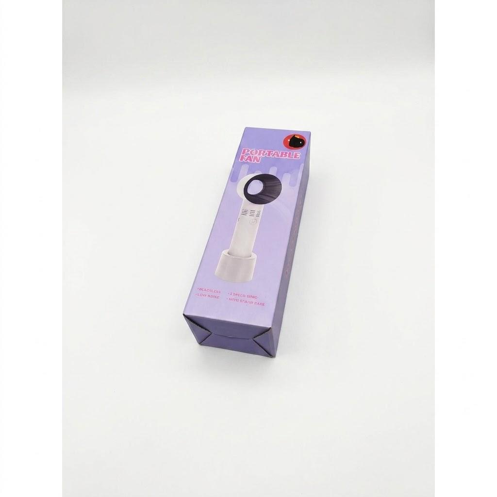 Portable USB Rechargeable Mini Fan Eyelash Fan Dryer Bladeless Handheld for Eyelash Extension