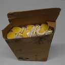 12 Pack 100% Pure Natural Beeswax Taper Candles, 8 Hours Long Burning Emergency Beeswax Candles Sticks, 8 inch Organic Bees Wax for Home, Prayer, Christmas, Party | Unscented, Smokeless, Dripless (Yellow)