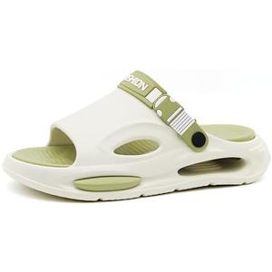 Jerzmy Cushioned Slides Mens Sandals, Ultra Comfy Men Slippers, Arch Support Man Sport Sandal with Back Strap Open Toe Shoes for Indoor Outdoor Beach Garden Travel, Size 44-45