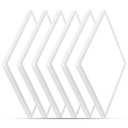 Tealight 12 inch Flush Mount LED Ceiling Light Fixture, 6500K Daylight White Square LED Ceiling Light, Slim Flat Panel Light for Laundry Room, Bedroom, Kitchen, Living Room, Closet (6 Pack)