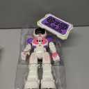 Ruko 6088 Dancing Robot for Girls with APP Control, Remote Control, Gesture Sensing Control, Interactive LED Faces, QA Games Rechargeable Programmable Robot Toys for 3 4 5 6 Years Kids, Pink Purple