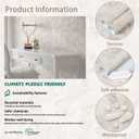 2 x Heroad Beige Brown Wallpaper Floral Wallpaper Peel and Stick Boho Contact Paper Vintage Wall Paper Removable Self-Adhesive for Bedroom Cabinets Decoration Thicken Vinyl 17.3" x 78.7"