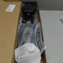 Hand Shower with Slide Bar, High Pressure 10 Setting Handheld Shower Head, Adjustable Height 24" Slide Bar, Wall Supply Elbow and 6.6ft Extra Long Shower Hose - Matte Black