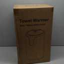 20L Towel Warmer for Bathroom, Large Towel Warmers, Auto Shut Off with 30/60/90 Mins Timer, Towel Warmer Bucket Fits Up to Two 40"X70" Oversized Towels, Bathrobes, Blankets, Gift for Family (White& Gray)