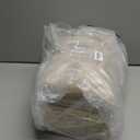 Teepee Tent for Kids with Mat, Cotton Canvas Kids Teepee with Pompom for Toddlers Indoor Play Tent for Girls Boys with Stars Lights, Carry Bag, Banner Flag (Khaki)