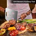STEVEN-BULL S Heavy Duty BBQ Grill Tongs and Spatula for Outdoor Grill, 17 Long 5-in-1 Grill Spatula Comes with an 16 Long Locking Kitch Tongs, Best BBQ Gifts for Barbecue Grilling Master