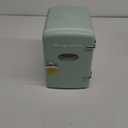 Frigidaire EFMIS129-MINT Mini Personal Fridge Cooler, 1 Gal Capacity fits Six Cans, Includes Plugs for Home Outlet & DC Charger-9.84" D x 7.09" W x 10.35" H