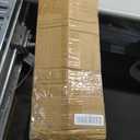 Ilyapa Double Mailbox Post for Outside - 43x4x4 inch Black Metal Dual Mailboxes Post for Outside with Universal Mounting Bracket Plate