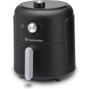 Toastmaster 2.6L Air Fryer - Instant Air Fryer with 2.75 Quart Capacity - Kitchen Appliance for Healthy Cooking - Compact Appliance with Slide-Out Basket - Oil-Free Kitchen Gadget