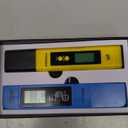 VIVOSUN Digital pH and TDS Meter Kits, 0.01pH High Accuracy Pen Type pH Meter  2% Readout Accuracy 3-in-1 TDS EC Temperature Meter for Hydroponics, Pool and Aquarium, Yellow Blue, UL Certified