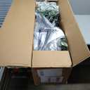 6 ft. Pre-lit Snow Flocked Hinged Artificial Christmas Tree with 260 LED Lights