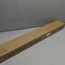 Curtain Rod for Windows,Wrap Around Industrial Blackout Design,Black Adjustable 1 Inch Curtain Rod,Room Divider Window Curtain Rod for Indoor/Outdoor (Matte Black, 28-48")