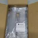 50 Pack 3.5 oz Plastic Dessert Cups with Spoons, Mini Square Parfait Appetizer Cups, Reusable Small Shooter Cup, Clear Serving Bowls for Tasting Party Samples Dessert Shot Glasses