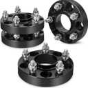 dynofit 1Inch 5x4.5 Wheel Spacers for Hyundai Elantra, Sonat and Genesis Coupe, 5x114.3mm PCD, 67.1 Hub Bore Wheel Adapter Compatibility with Ford Fusion Escape Mazda Jeep Kia, M12x1.5 Stud