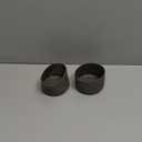 2PCS Silicone Water Bottle Boot, Compatible with Owala 24oz, Protective Anti-Scratch & Anti-Dent No Noise Sleeve Cover for FreeSip/Twist/Flip Water Bottles (Boneyard, 24oz)