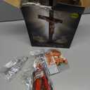 Jesus Crucifixion Building Blocks Set, Compatible Lego Religious Christian Toy Gift for Adults & Kids, Bible Story Model for Home Church Office Decor, 588 PCS
