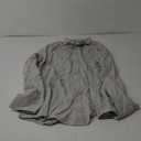 Men's Knitted Button Down Shirt Long Sleeve Stretch Wrinkle-Free Comfortable Shirts, Extra Large, Grey 