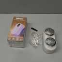 Professional Fabric Shaver, Electric lint Remover Suitable for Sweaters, Coats, Sofas, etc. Type-C Rechargeable, Equipped with 6 Stainless Steel Blades, Safe and Harmless for fine Fabrics (White)