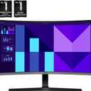 Samsung 32-inch S3 (S39GD) FHD 100Hz Curved Monitor, Game Mode, Eye Saver Mode, Multiple Connectivity with HDMI Port, Built-in Speakers, LS32D39DGANXZA, 2025