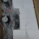 Oil Rubbed Bronze 3-Light Bathroom Vanity Light Fixture Over Mirror, 3-Light Oil Rubbed Bronze Vanity Lights for Bathroom Three Bulb Wall Sconce Over Sink