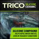 TRICO Silicone Ceramic (90-260) 26 inch Automotive Replacement Windshield Wiper Blades For my Car, Ceramic Coated Silicone Super Premium All Weather Beam Blade for Select Vehicle Models