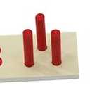 Counting and Educational Montesorri Toys Wood Sticks Counting Learning Board Maths Learning Toy