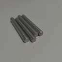 Uxcell 12 x 100mm(Approx 15/32") Dowel Pin 304 Stainless Steel Wood Bunk Bed Dowel Pins Shelf Pegs Support Shelves 2Pcs