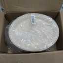 DaYammi 12 Inch Oval Paper Plates 125 Pack 100% Compostable Plates