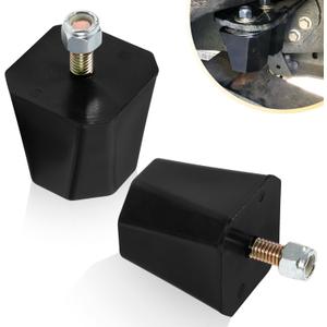 Upgrade Version 9.9136G Universal Bump Stop Set 2 Tall Suspensions Replace for Overload Spring, Leaf Spring, Control Arms, Traction Bars, Axles (One Pair)