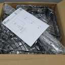 Standing Shower Caddy Corner: 4-tier Rustproof Shower Organizer Shelf - Floor Shower Corner Shelf Rack Stand for Bathroom Chrome