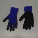 1 Pair Garden Foam Coated Gloves Black