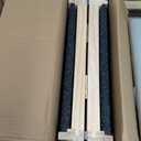 Dog Ramp for Bed, 64" Long Foldable Pet Ramp for Small Large Dogs, Dog Ramps for High Beds Car, High Traction with Platform 6 Adjustable Heights 24" to 30" Up to 220LBS, Wood