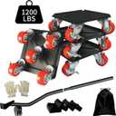 Heavy Duty Furniture Movers with Wheels,Furniture Dolly 5 Wheels,Furniture Movers Sliders 360 Ratating,1200lbs/550kg Load Capacity,Furniture Lift Mover Tool Set for Sofa,Fridge,Washing Machine SYMORIN